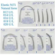 Dental Orthodontic NiTi Arch Wire Natural Round Arcos Alambre Ortodoncia 014 016