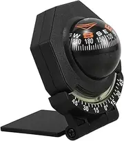 BESPORTBLE Car Compass Ball Adjustable Dashboard Navigation Device for Vehicles Boats Design with Illuminated Display for Accurate Direction Guidance