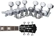 Acunny Guitar Tuning Keys Locking, Guitar Locking Tuner | Electric Tuning Wrench 1:18 - Guitar String Winders Bridge Parts for Men, Modern 10 mm Spindle Bore