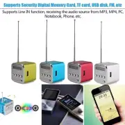 Rechargeable Portable radio FM portable mini radio Mini Bluetooth Portable mp3