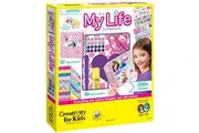 Creativity For Kids It's My Life Scrapbook Kit - Complete DIY Scrapbook Craft Kit Multicolor, 9 inches