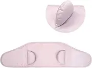 OFFIGAM Pink Cotton Swaddling Wrap Towel Adjustable Portable Blanket for Newborns Soft and Breathable Quilt for Travel and Everyday Use