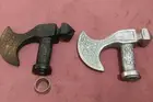 Handle For wooden walking cane, Axe Shaped Handle,Antique Finish Handle For Wome