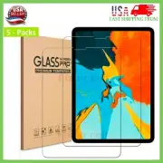 5-Packs For iPad Air 5 (2022) 10.9'' 5th Gen HD Tempered Glass Screen Protector