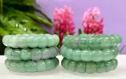 Wholesale 6 Pcs Natural Aventurine 7.5” Crystal Bracelet 15mm