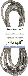 5/8" x 148" Lawn Mower Deck Belt - Compatible for Troy-Bilt, Cub Cadet, Craftsman, MTD, Exmark, Husqvarna, Ariens - Fits Models 754-04329, 954-04329, 99-4627, 196103, ZT1-54, FD52M, MZ52