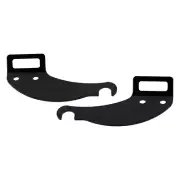 Axiom Streamliner Nutted Axle Rear Rack Foot Adapters Cruiser Commuter