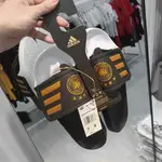 【正品】阿迪達斯 ADILETTE 正品男士拖鞋 TND“德國”魔術貼帶防滑防水楔形鞋底 - 白羊座 SHOCK