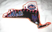 NEW YORK METS - NEW YORK STATE SHAPED SIGN #1 - NEW