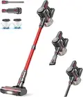 Cordless Vacuum Cleaner, Stick Vacuum with Powerful Suction, 45Mins Runtime Vacu