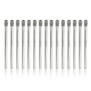 1/8" / 3mm Diamond Hole Saw Drill Bits, Glass Tile Hole Saw - Pack of 15