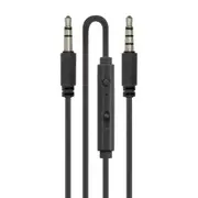 Moki Audio 3.5mm w/ In-line Microphone Cable for Smartphones/Tablets/PC/Laptop