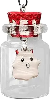 [Generic] Ghost in a Bottle - Ghost Pendant | Halloween Jewelry, Little Ghost Trapped Inside a Bottle, Cute Ghost Necklace for Kids