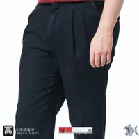 在飛比找ETMall東森購物網優惠-NST Jeans 中高腰寬版打摺褲 微彈無刷色牛仔 002