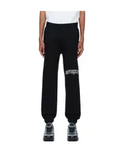 Black cotton sweatpants M