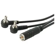 Dual TS5 Connector Patch Cords to single FME male Right Angle RF Ports