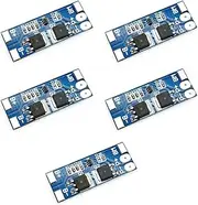 5PCS 2S 7.4V Lithium Battery Protection Board Module, 7.4v 8.4V 2S BMS PCM Charge Discharge Protection Board for Li-Ion Lipo Battery 18650