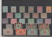 Danzig Escudos Valores diversos del año 1921-22 (GQ-976)