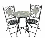 Walters Stephie Mosaic Table & 2 Chair Setting