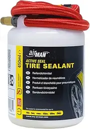 AirMan 65-005-001 ATVT HB Tyre Repair Sealant 450 ml-Assorted Hose(Red/Black)
