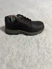 Dr. Martens LINNET SD Brown Steel Toe New Womens Safety Work Shoes Size M6 /W7