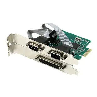 Pci Express 到串行和並行端口 PCI-E 至 DB9 LPT