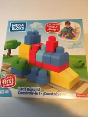 Mega Bloks First Builders Let's Build It! 40pc Set FFG23 New