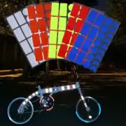 48Pcs Reflective Safety Stickers, High-Visibility Warning Tapes for Bikes, Cars
