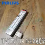 飛利浦 UVC PL 18W 殺菌燈管 UV-C 適用奶瓶消毒鍋 烘碗機 紫外線殺菌