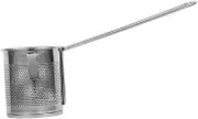 STOBAZA Stainless Steel Strainer Spoon Pasta Strainer Basket Hot Pot Fine Mesh Strainer Dumpling Strainer