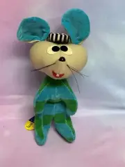 VTG DAKIN Dream Pets Mouse Striped Green Blue AlCatraz Prison Jail NOS TAGGED