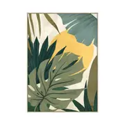 Rayell 60x90cm Framed Premium Artwork Canvas Wall Art Decor Tropical Evening