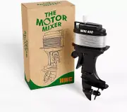 The Motor Mixer by HMC - Novelty Boat Motor Coffee Mixer Wind-Up Outboard Mini B