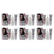 Clairol Nice n Easy Permanent Color - 2 Black by Clairol for Women - 1 Application Hair Color - Pack of 6