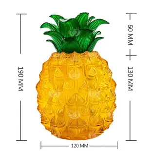 【新韻傳音】好運旺來燈 鳳梨旺旺燈 鳳梨造型仿真飄火電子燭燈 LED電子蠟燭燈 拜拜供燈 鴻運當頭 金色吉祥 D008