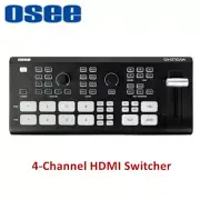 OSEE GoStream Deck 4-Channel USB HDMI-Compatible Live Streaming Video Switcher