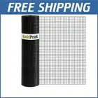 Heavy-Duty 36'' x 100' Black Wire Rolls - Ideal for Chicken Runs and Gardens