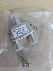 2-way Genesys Mini Cable TV Splitter Coaxial RG6 Coax splitter 2 output