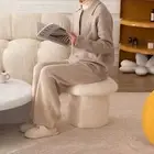 Light Luxury Low Stool Makeup Stool Round Stool Mushroom Stool Nor