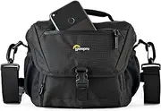Lowepro Nova 160 AW II, Shoulder Bag for DSLR and Mirrorless Cameras, Black, (LP37119-PWW)