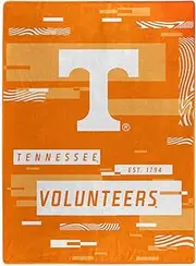 NORTHWEST ENTERPRISES NCAA Digitize Design Plush Raschel Thow Blanket, 60"x80" (Tennessee Volunteers)
