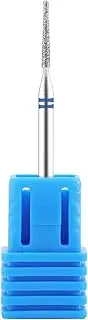 NMKL38 Diamond E-file Nail Drill Bit for Manicure Pedicure, Russian Electric File Bits, Efile Cuticle Bits Salon Tool (Medium - 1.2x10)