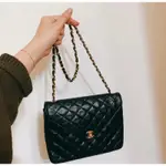 正品CHANEL 香奈兒古董老香信封方包