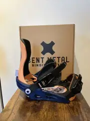 Bent Metal 2024 Women’s Stylist Orange/Blue Medium Snowboard Binding