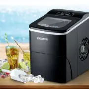 Portable Ice Cube Maker Countertop Home Bar Machine LED Control Panel 2L Black