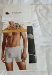 Calvin Klein Mens size Medium 4 Pack 100% Cotton Classic Fit Boxer Briefs NIB