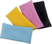 [GLSTOY] 4Pcs Portable Sunglasses Bags Eyeglasses Pouches for Travel Soft Drawstring Cases with Multiple Color Options for Protecting Glasses From Scratches