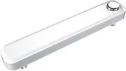 V-102 Speaker Bar Computer Speakers with 2 * 3.5mm o Cable for Mic & o Wired Computer Sound Bar Stereo USB Powered Soundbar Speaker for Desktop PC White One Size