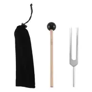 Tuning Fork 528HZ Tuner with Mallet for Healing Chakra,Sound Therapy,Keep Boa