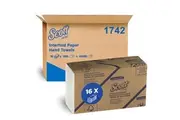 Scott Interfold Hand Towel 16 Packs x 250 Towels (1742)